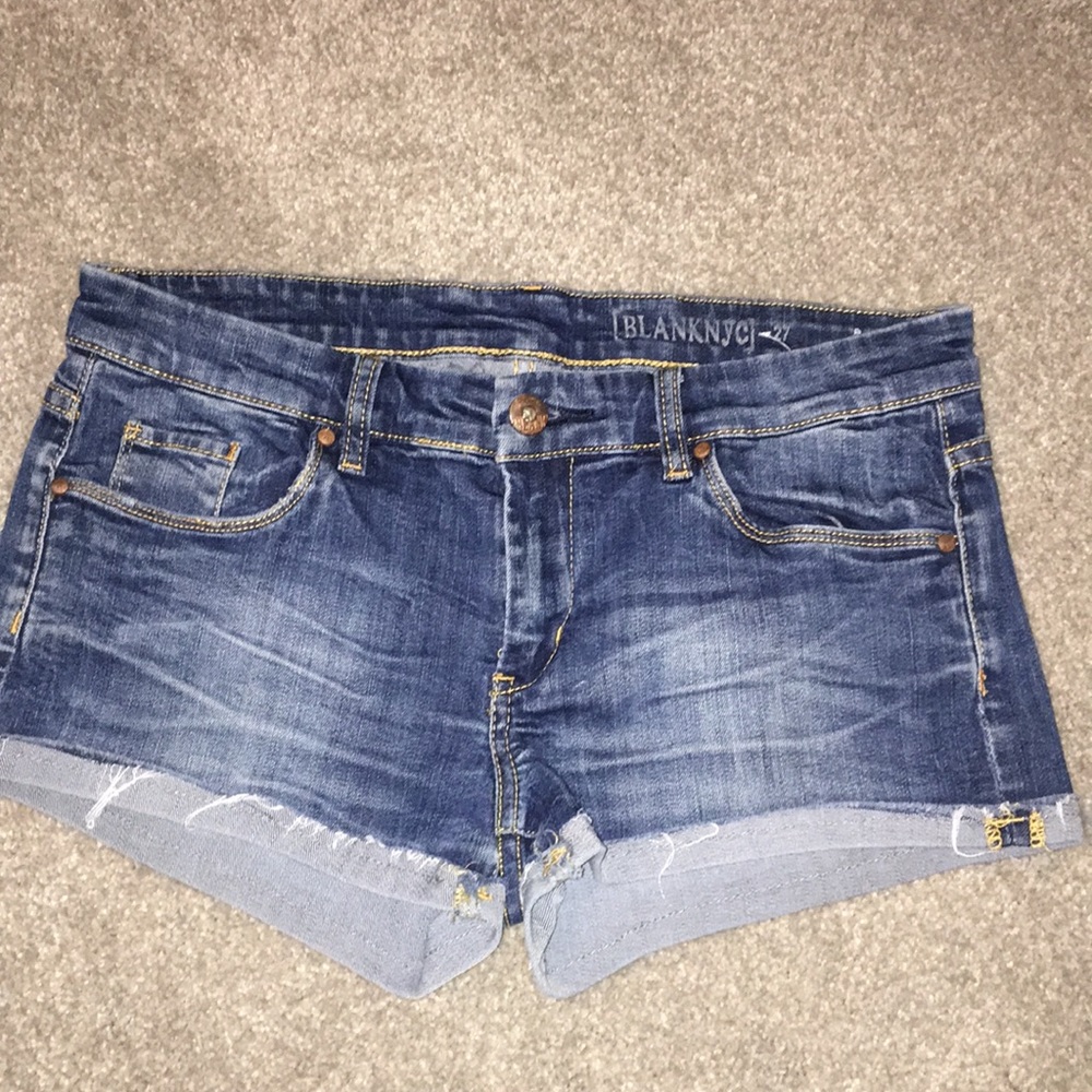 Blank NYC jean shorts